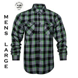 DIXXON FLANNEL - LAST LAP  Flannel Shirt - Men's Large
